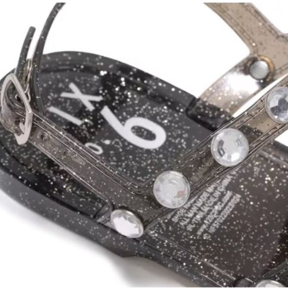 Mix No. 6 Jayden Rhinestone Jelly Sandal - Kids' - Picture 9 of 9